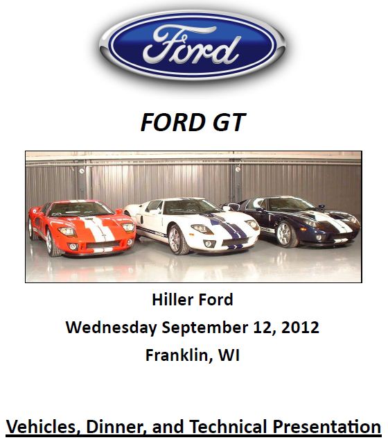 September 2012 Newsletter – Hiller Ford