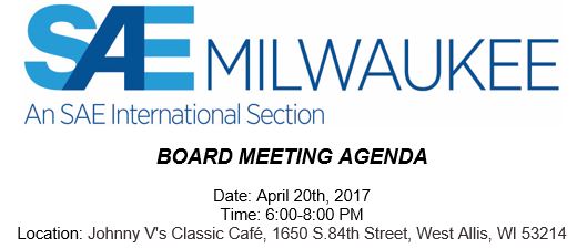 April 2017 Board Meeting Minutes