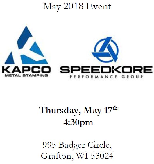 May 2018 Section Meeting – Kapco & Speedkore